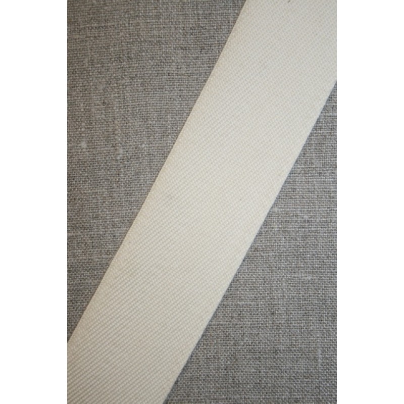 Rest Gjordbånd off-white 40 mm. 125 cm.
