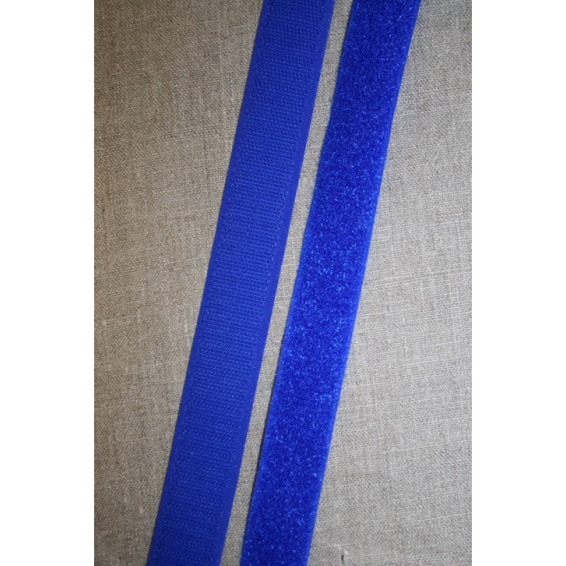 25 mm. velcro koboltblå - Loop