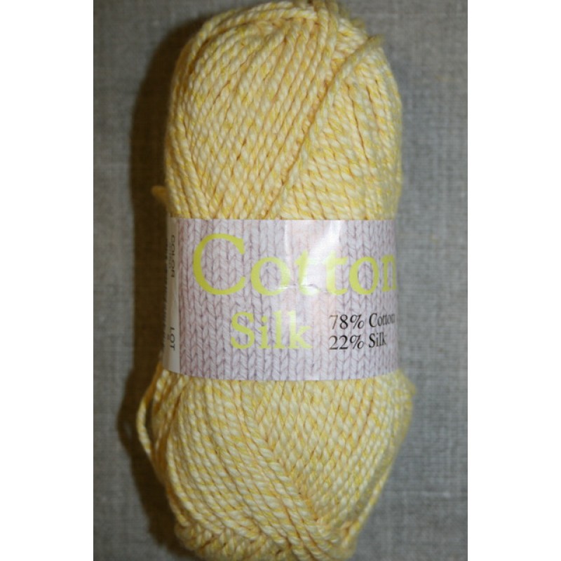 Cotton Silk Lys gul
