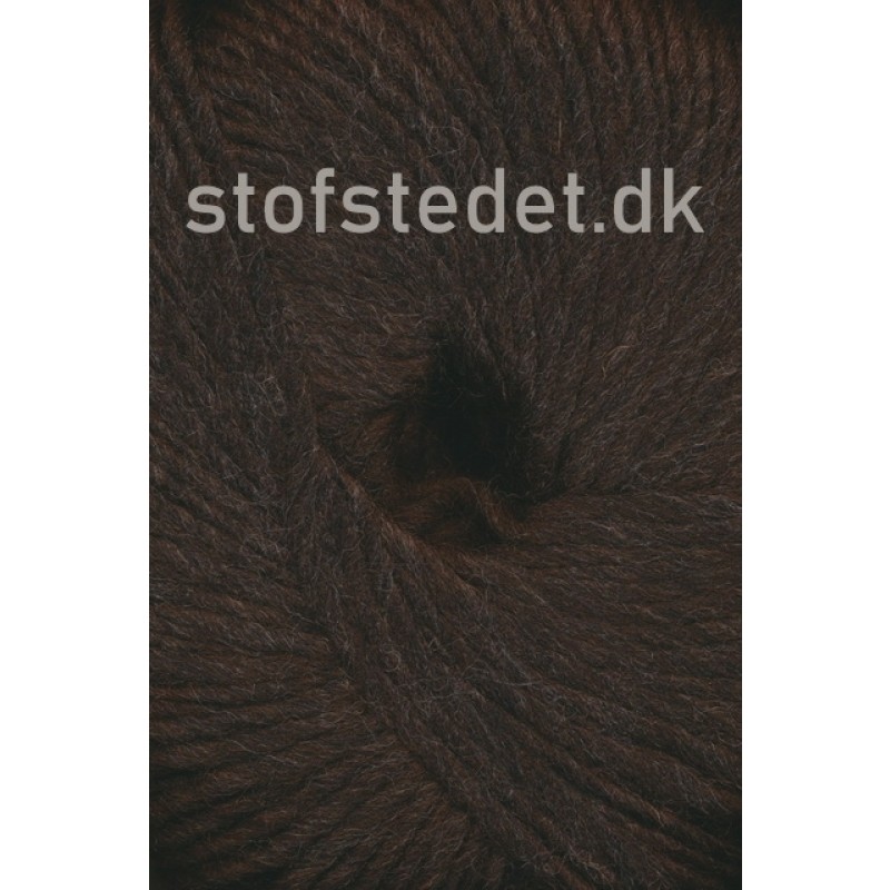 Incawool i 100% uld fra Hjertegarn i mørkebrun