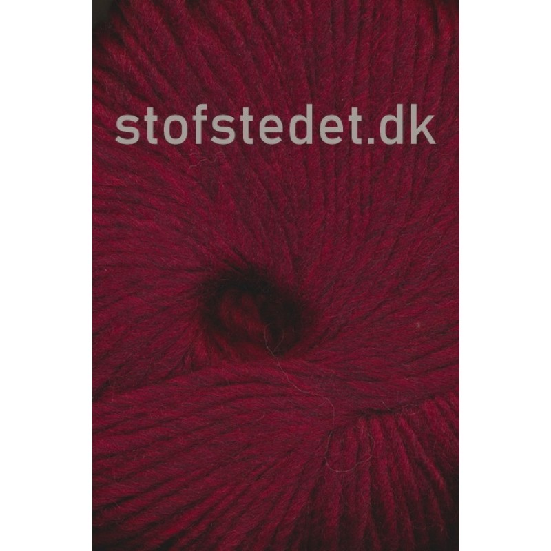 Incawool i 100% uld fra Hjertegarn i mørk rød
