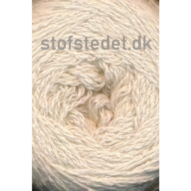 Wool Silk Gots certificeret i offwhite | Hjertegarn