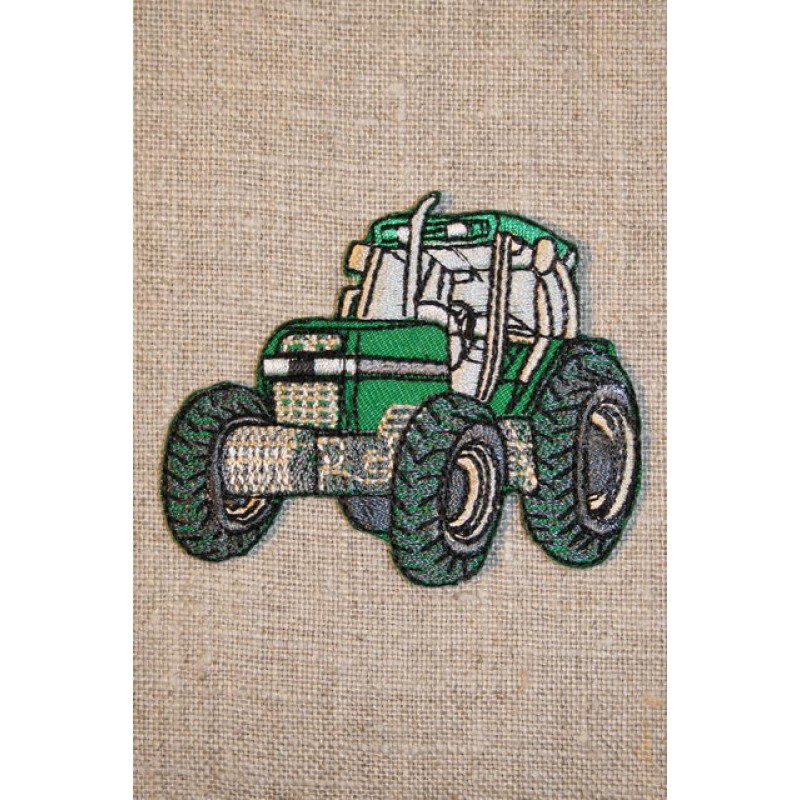 Motiv traktor grøn