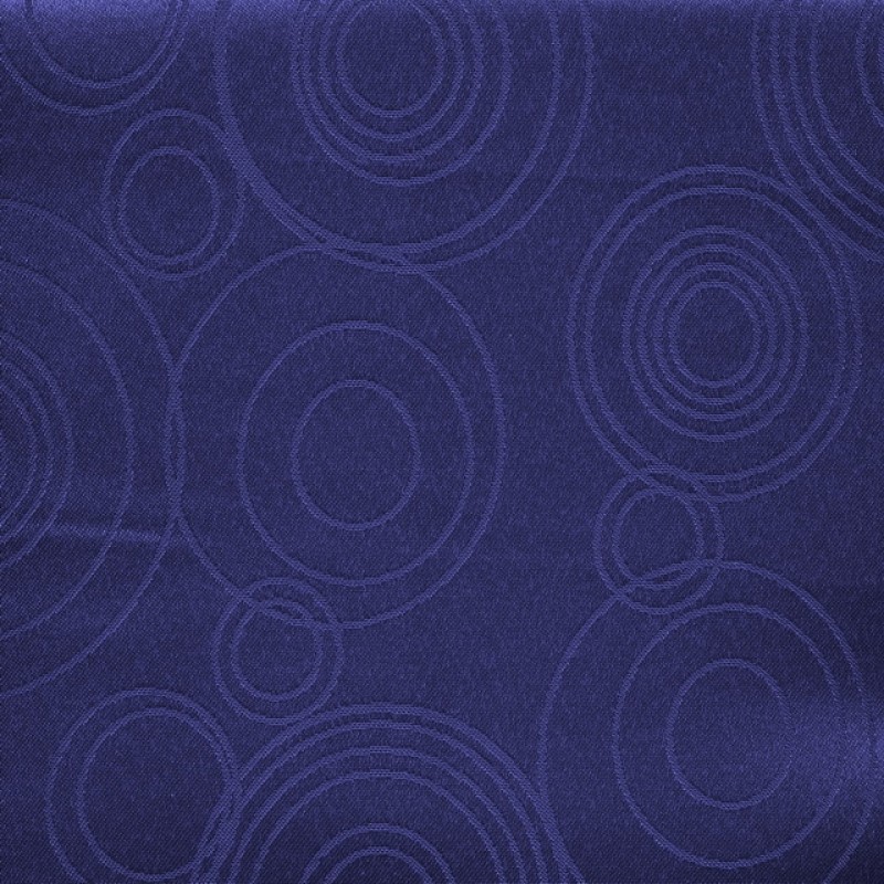 køber dedikation ubehagelig Rest Dug-stof jacquard m/cirkler i mørkeblå- 40 cm. | Køb her | Pris kun  18,- | Stofstedet.dk