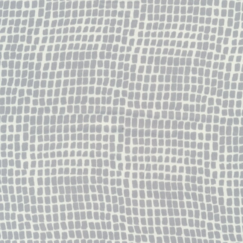 Viskose foer mønsteret i hvid og lysegrå