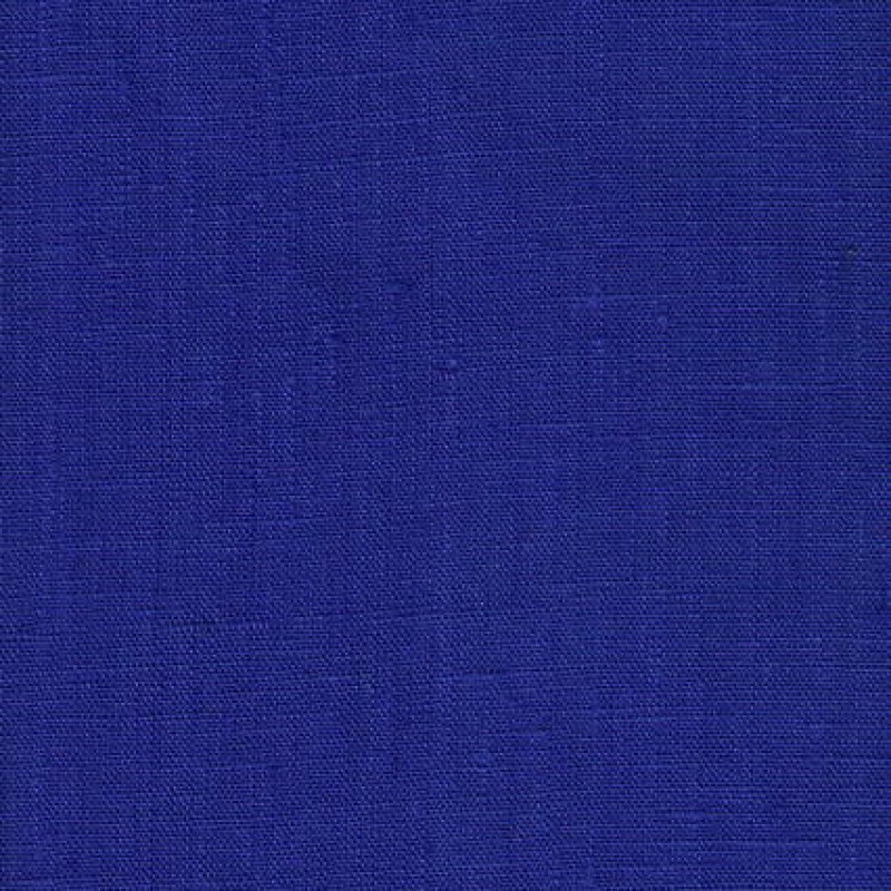 Rest 100% hør koboltblå, 60 cm.