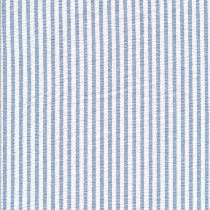stribet i knækket hvid og lyseblå her Pris kun 116.955,- | Stofstedet.dk