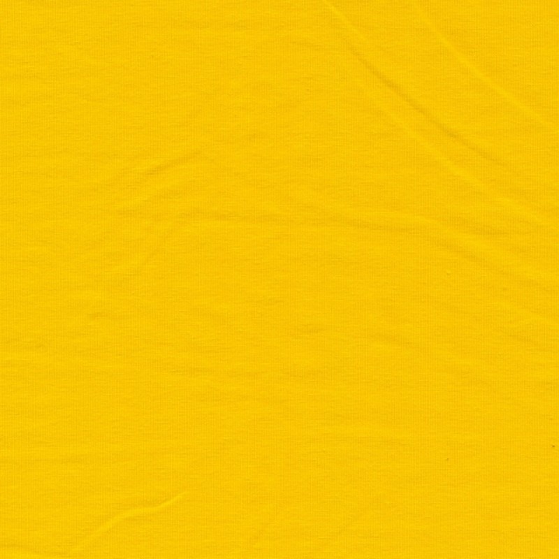 Jersey økotex bomuld/lycra, klar gul