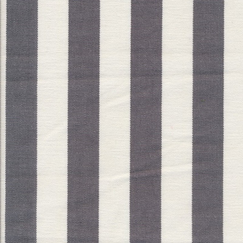 Rest Liggestole stof stribet grå/off-white, 80 cm. 