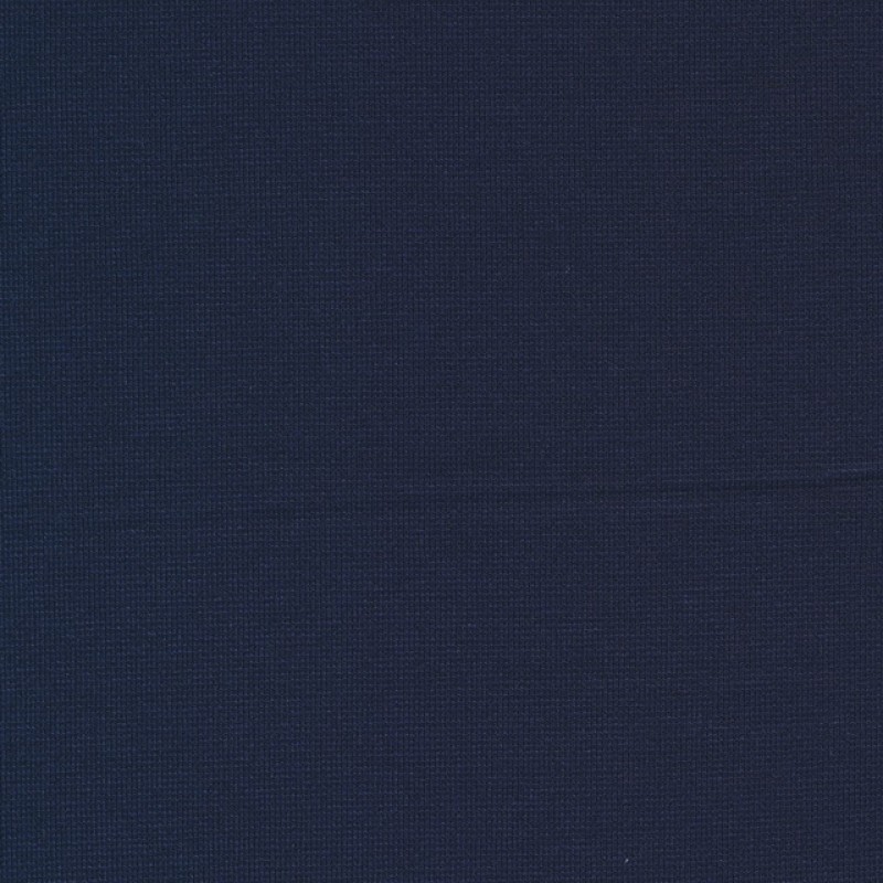 Jersey/strik viscose/polyester, marine