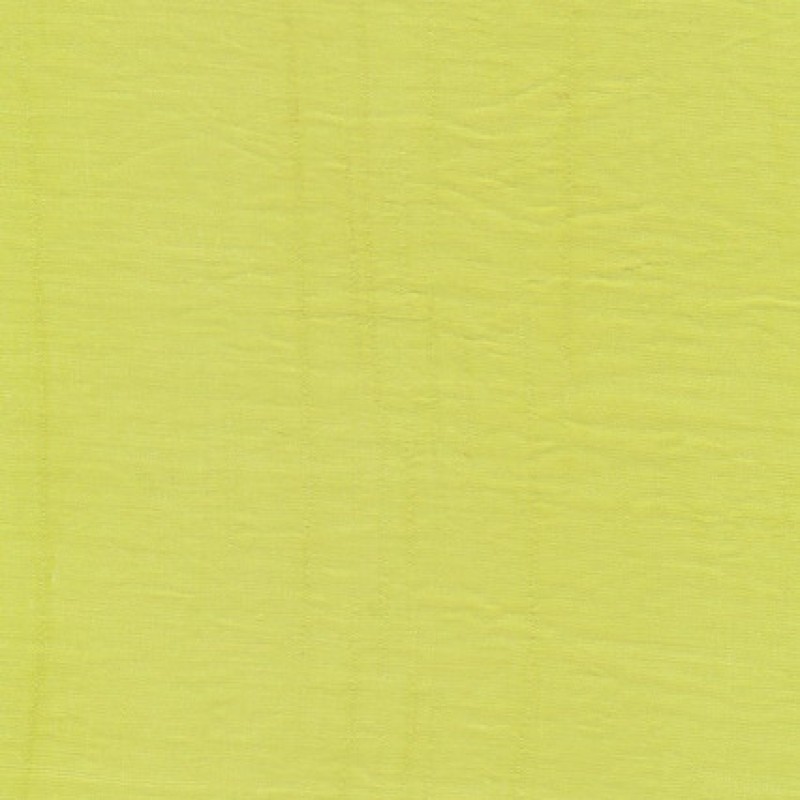 Viscose/polyester m/struktur, lys lime-gul