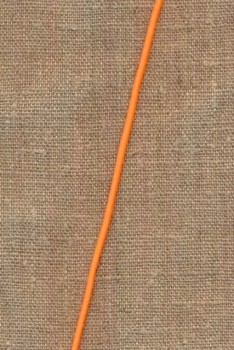 Elastik-anoraksnor i orange 3 mm. 