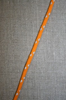 Anoraksnor 4 mm. orange m/reflex