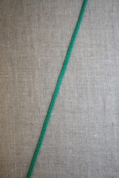 Anoraksnor bomuld 3,5 mm. irgrøn