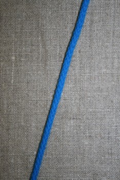 Anoraksnor bomuld/polyester 3,5 mm. turkis-blå