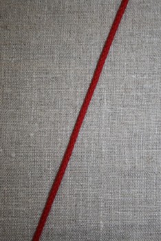 Anoraksnor bomuld 3,5 mm. rød