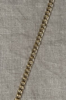 Kæde i guldlook - 12 mm.