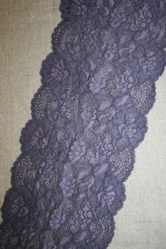 Strækblonde støvet lilla 15 cm