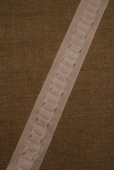 Rest Rynkebånd i hvid, 95+110 cm.