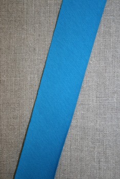 Rest Kantbånd skråbånd i jersey, turkis, 82 cm.