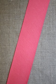 Rest Kantbånd skråbånd i jersey, koral-45 cm. 