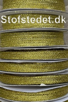 Lamebånd på rulle med 10 meter i guld - 3 mm. og 6 mm.