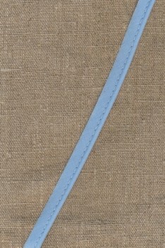 Rest Paspoil-/piping bånd i bomuld, babylyseblå, 80 cm.