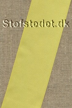 Satinbånd 50 mm. lys gul