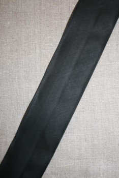 Rest Bred bomulds-skråbånd 60 mm. sort, 120 cm. 