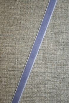 Rest Velourbånd lyselilla 9 mm.-80 cm.