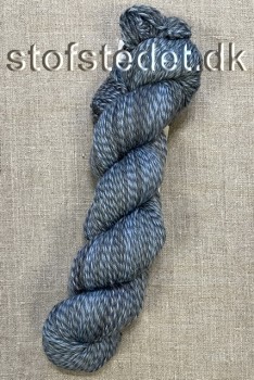 Armonia Merinould print i lyseblå støvet blå grå