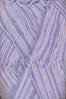 Flerfarvet Cotton 8/4 lyselilla, lys syren, babylyselilla