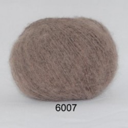 Hjerte Light Mohair fv. 6007 i sand