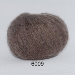 Hjerte Light Mohair fv. 6009 i støvet brun