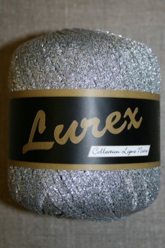 Lurex glimmer-garn, sølv