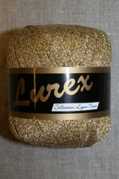 Lurex glimmer-garn, guld