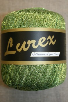 Lurex glimmer-garn, lime