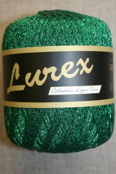 Lurex glimmer-garn, græsgrøn