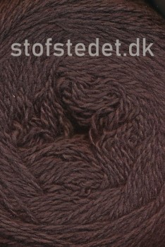 Organic 350 Wool/Cotton Gots certificeret i Mørke brun