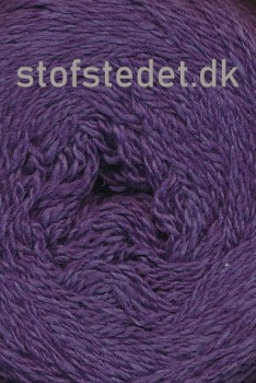 Organic 350 Wool/Cotton Gots certificeret i Mørkelilla