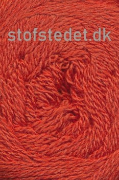 Organic 350 Wool/Cotton Gots certificeret i Brændt orange