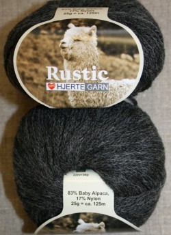 Rustic Baby Alpaca, koksgrå