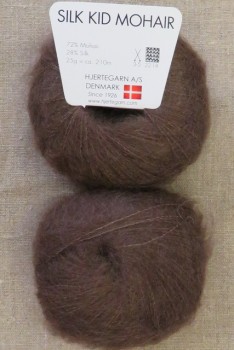 Silk Kid Mohair mørkebrun