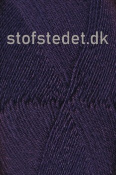 Sock 4 strømpegarn i Mørkelilla | Hjertegarn