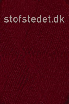 Trunte 100% Merino uld/Superwash Bordeaux