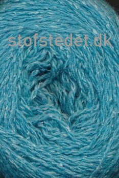 Wool Silk Gots certificeret i lys turkis | Hjertegarn