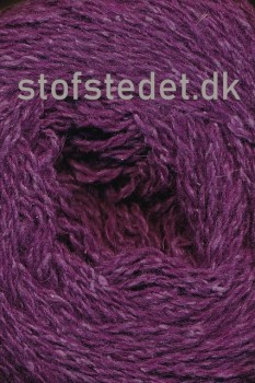 Wool Silk Gots certificeret i mørkelilla | Hjertegarn