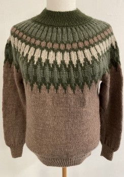 Agnes sweater strikket i Vital 100% uld