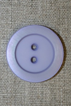 Lyselilla 2-huls knap, 30 mm.