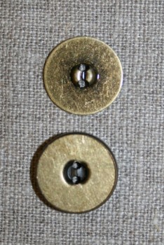 Magnet knap oxyderet 18 mm.